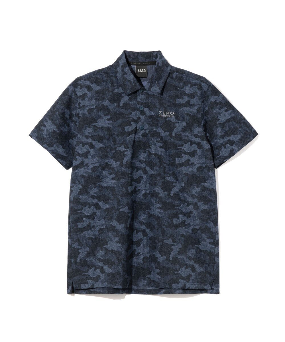 ZERO HALLIBURTON クールドッツ カモ柄ポロシャツ ZHG-M6S6a 85191 