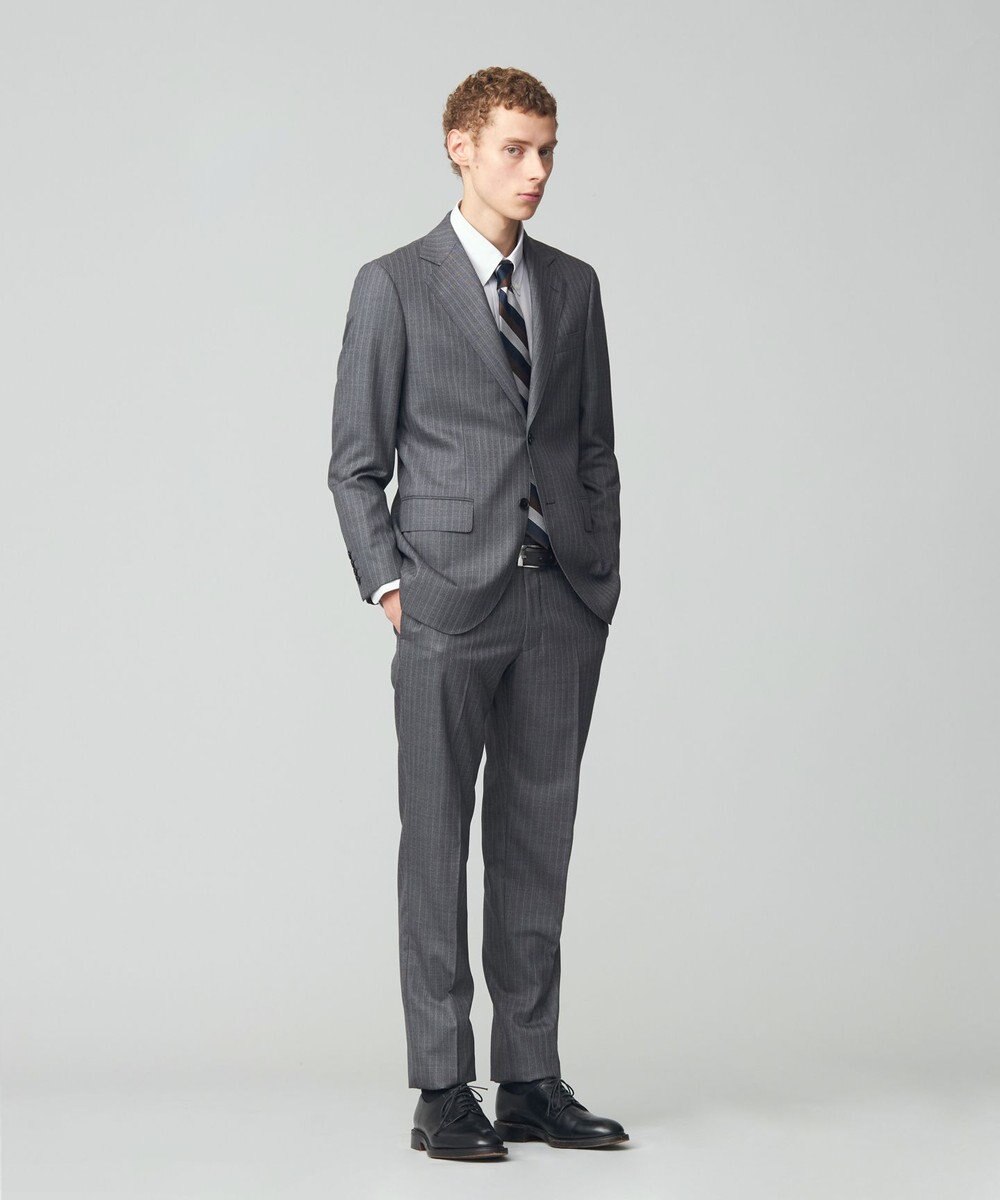J.PRESS MEN 【ESSENTIAL CLOTHING】ラスティックストライプ スーツ 