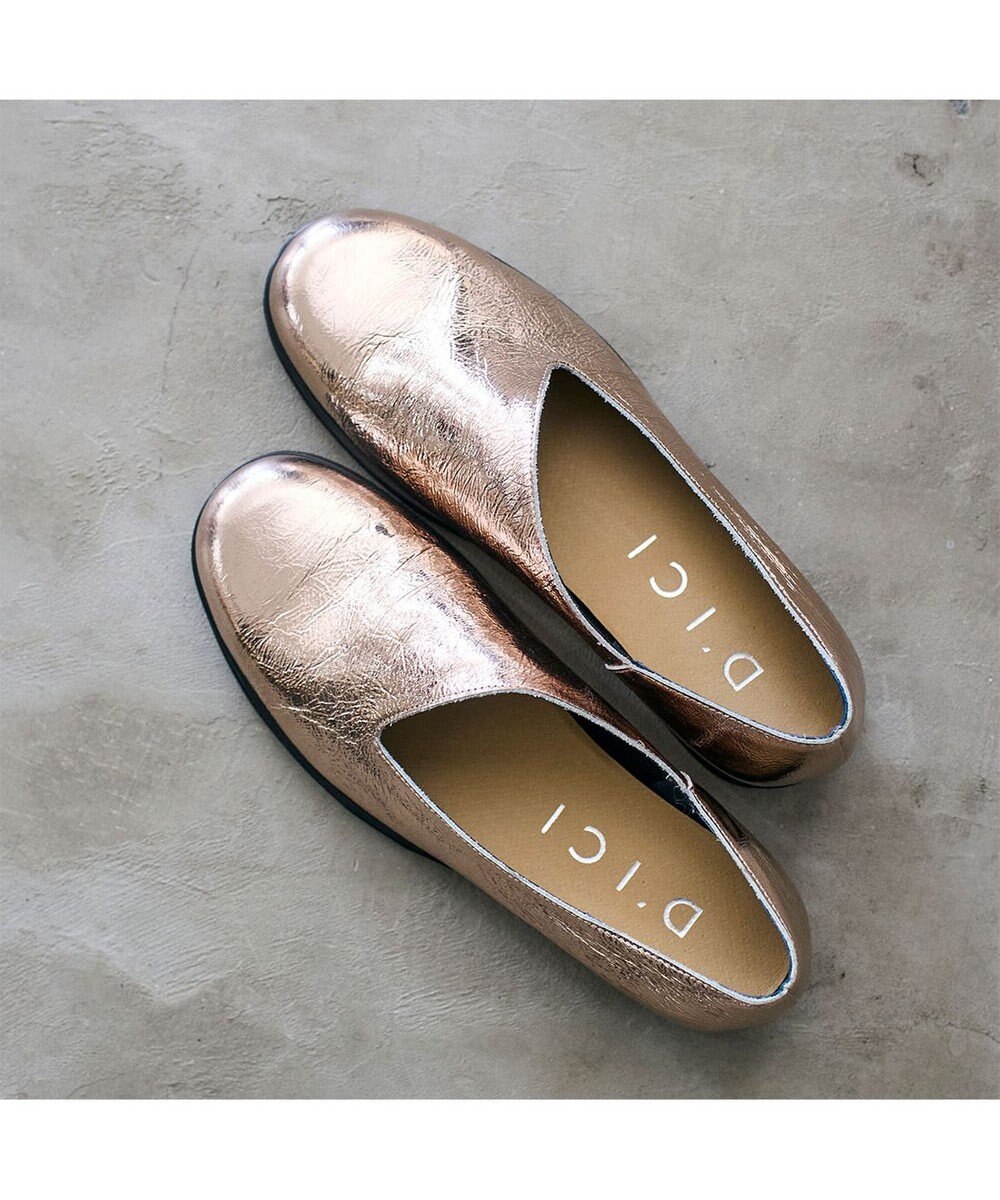 MODE ET JACOMO <D'ICI>カットラインミドルヒールシューズ 