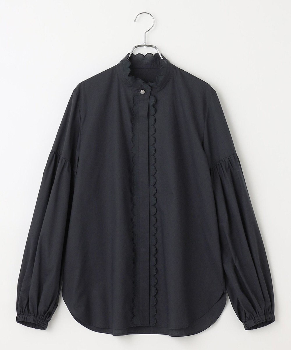 #Newans 【洗える】シアースカラップデザインブラウス 