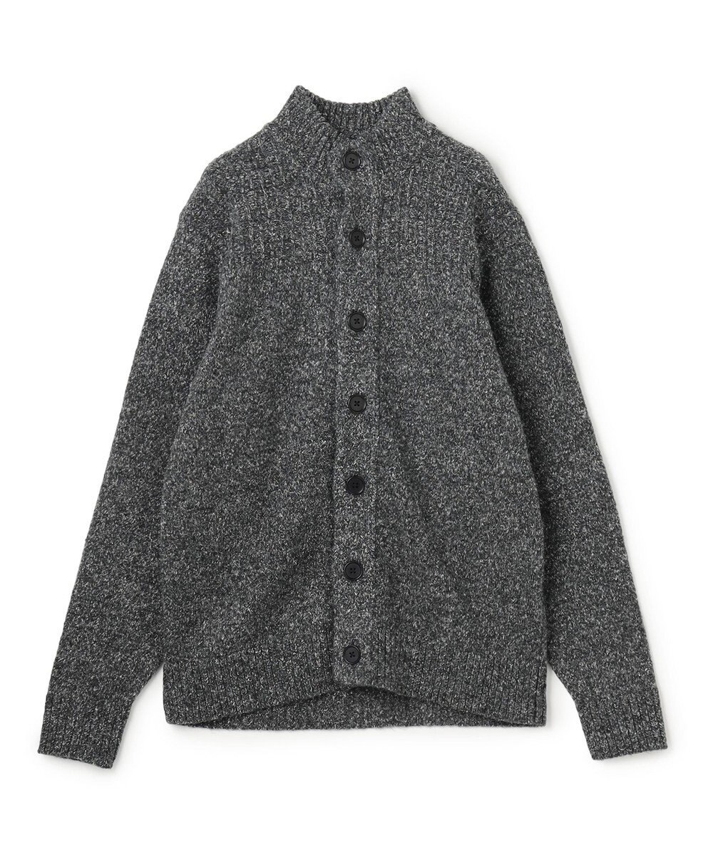 JOSEPH HOMME 【WEB・一部店舗限定  】 シャギーメランジ　ハイネックカーディガン 