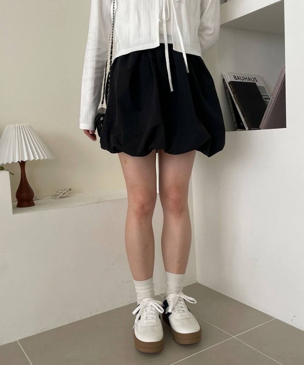 WEGO ナイロンバルーンミニスカート 