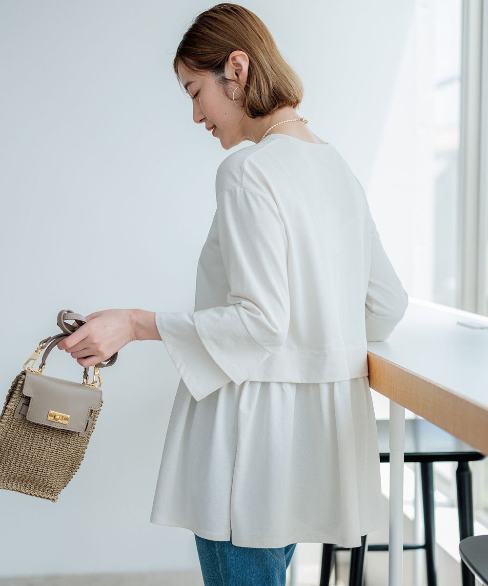 23区 S 【SLOW/好評につき新色追加】エフォートレス デザインTシャツ 