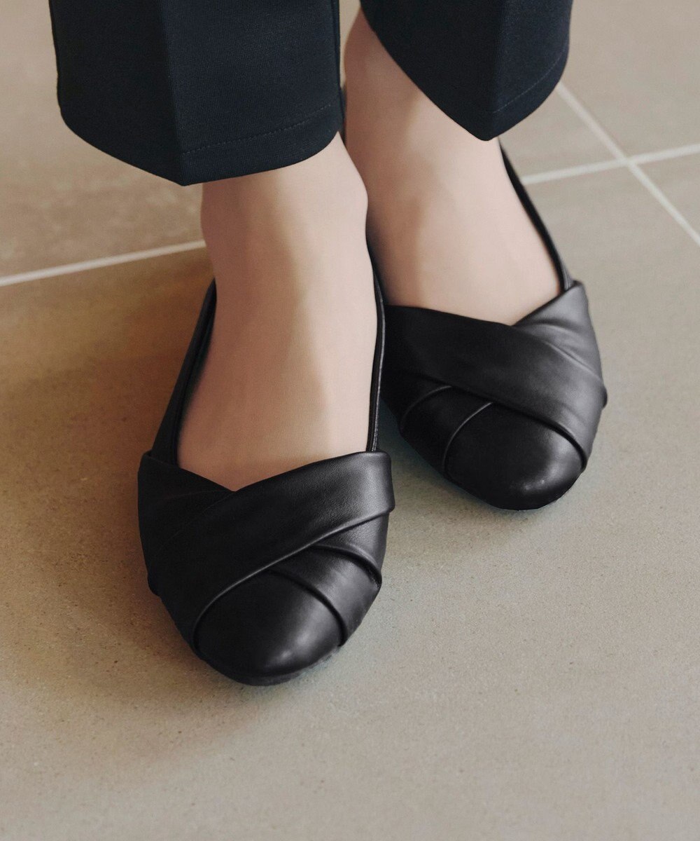 Tiaclasse 【安田美沙子さん/小倉優子さん着用】捻りデザインパンプス 