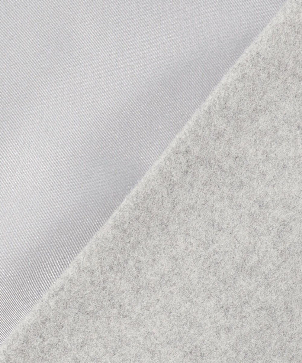 J.PRESS LADIES S ショートビーバー ロング丈 ステンカラー コート 