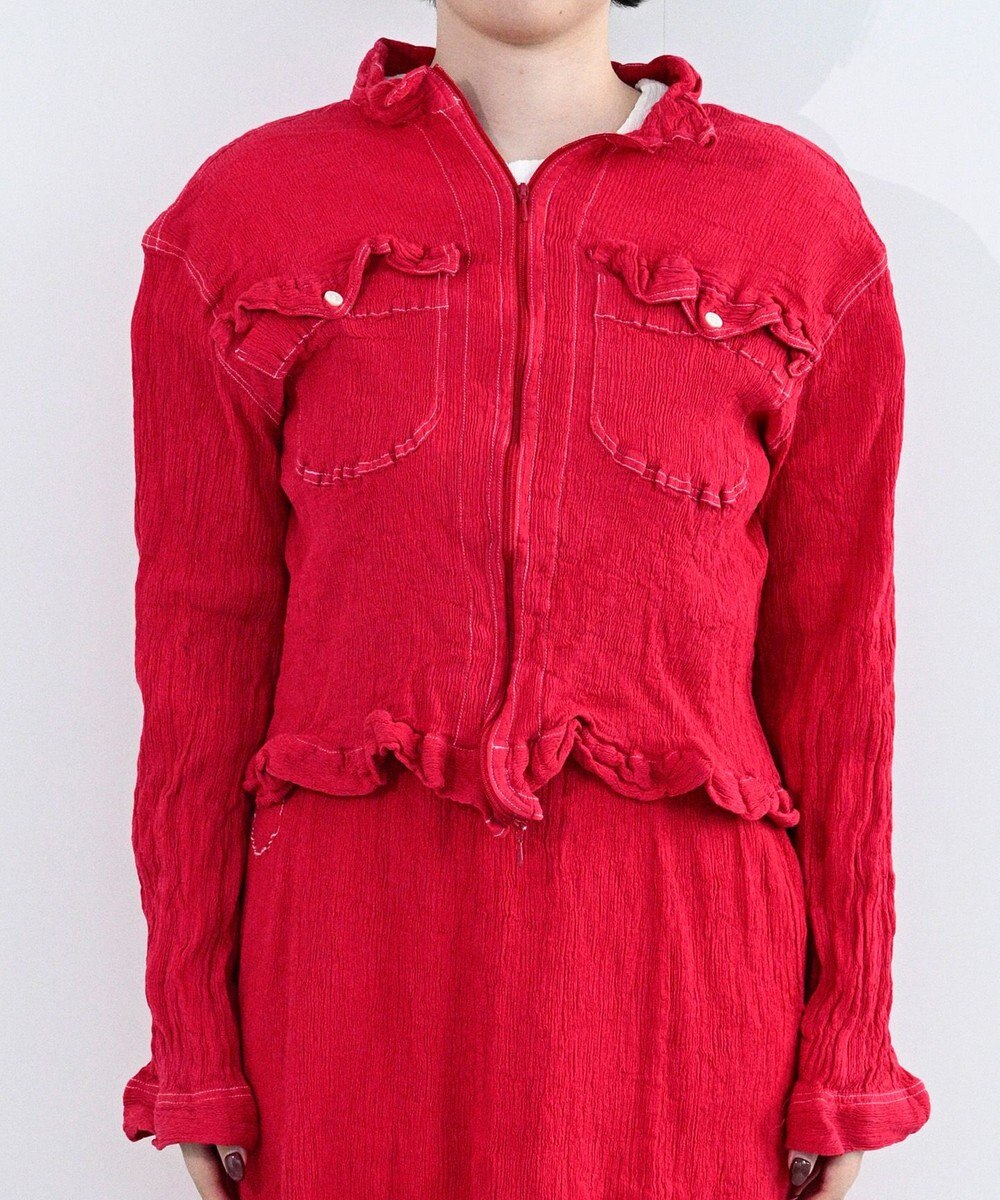 crêprie tsumori chisato creperie FRONT ZIP JACKET クレプリ フロントジップジャケット 