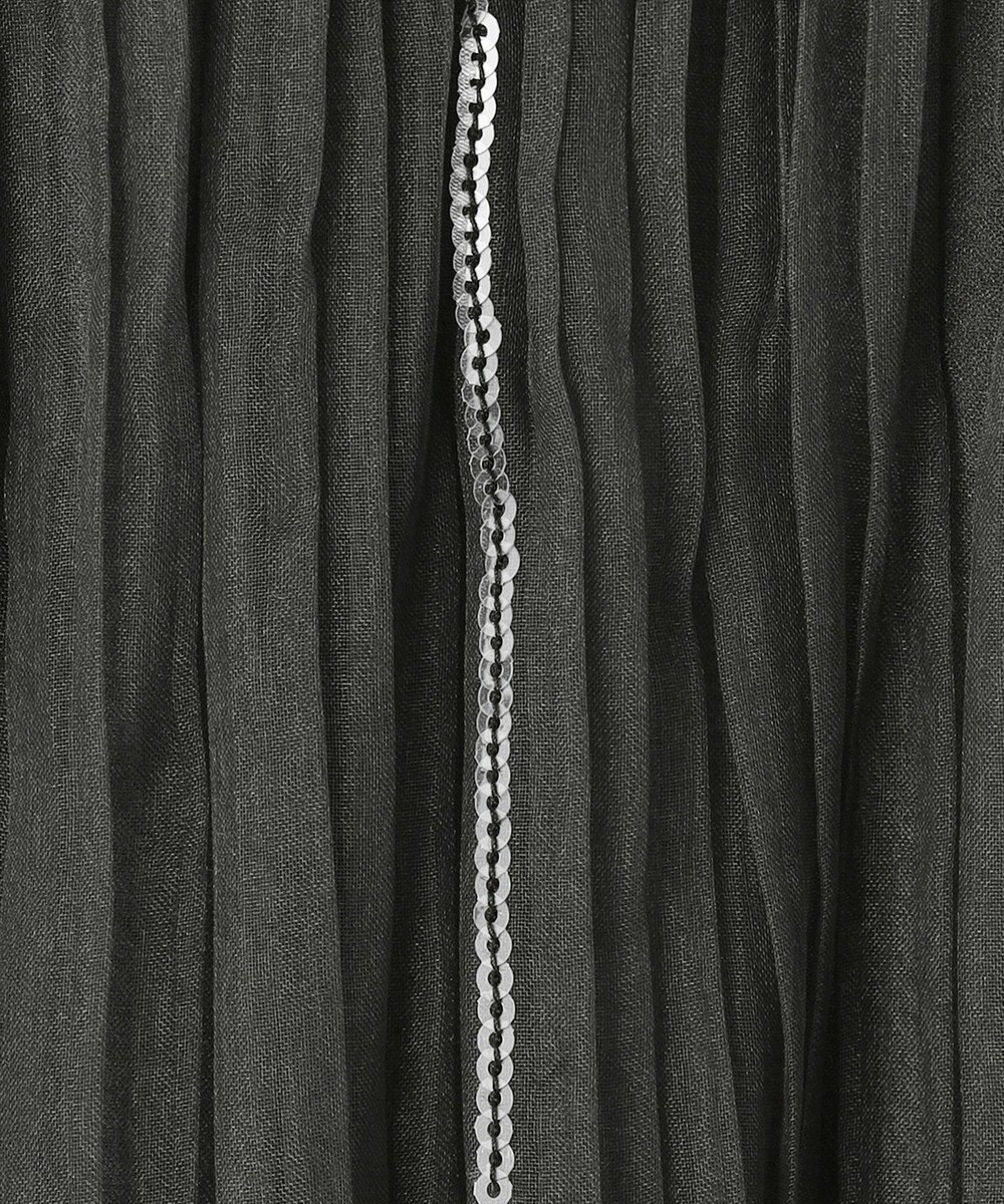 GRACE CONTINENTAL オーガンスパンコールスカート 