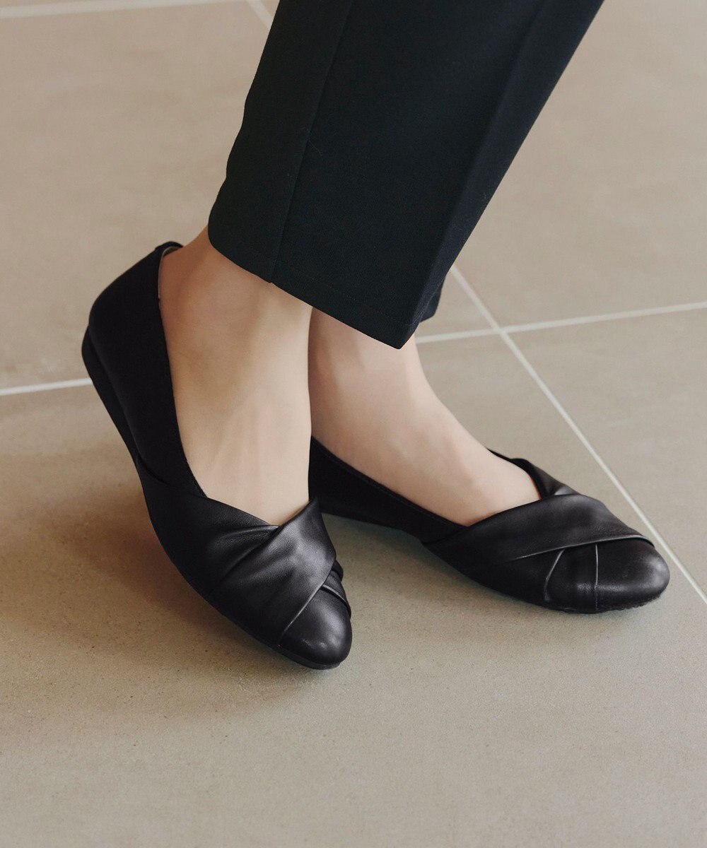 Tiaclasse 【安田美沙子さん/小倉優子さん着用】捻りデザインパンプス 