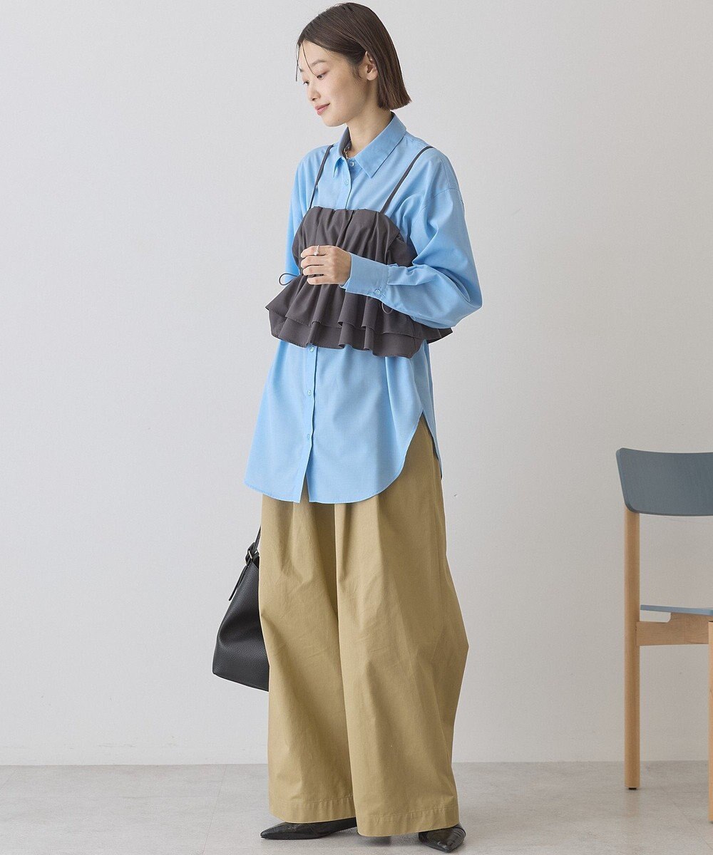 AMERICAN HOLIC 【2点セット・イージーケア】ビスチェ＋シャツ 