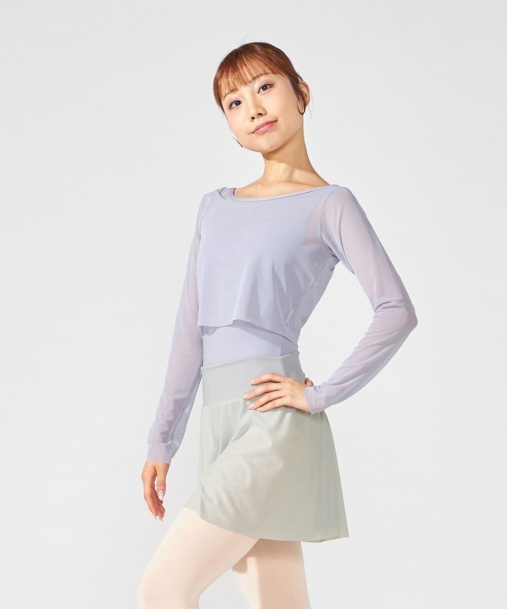 Chacott チュールショートトップ 