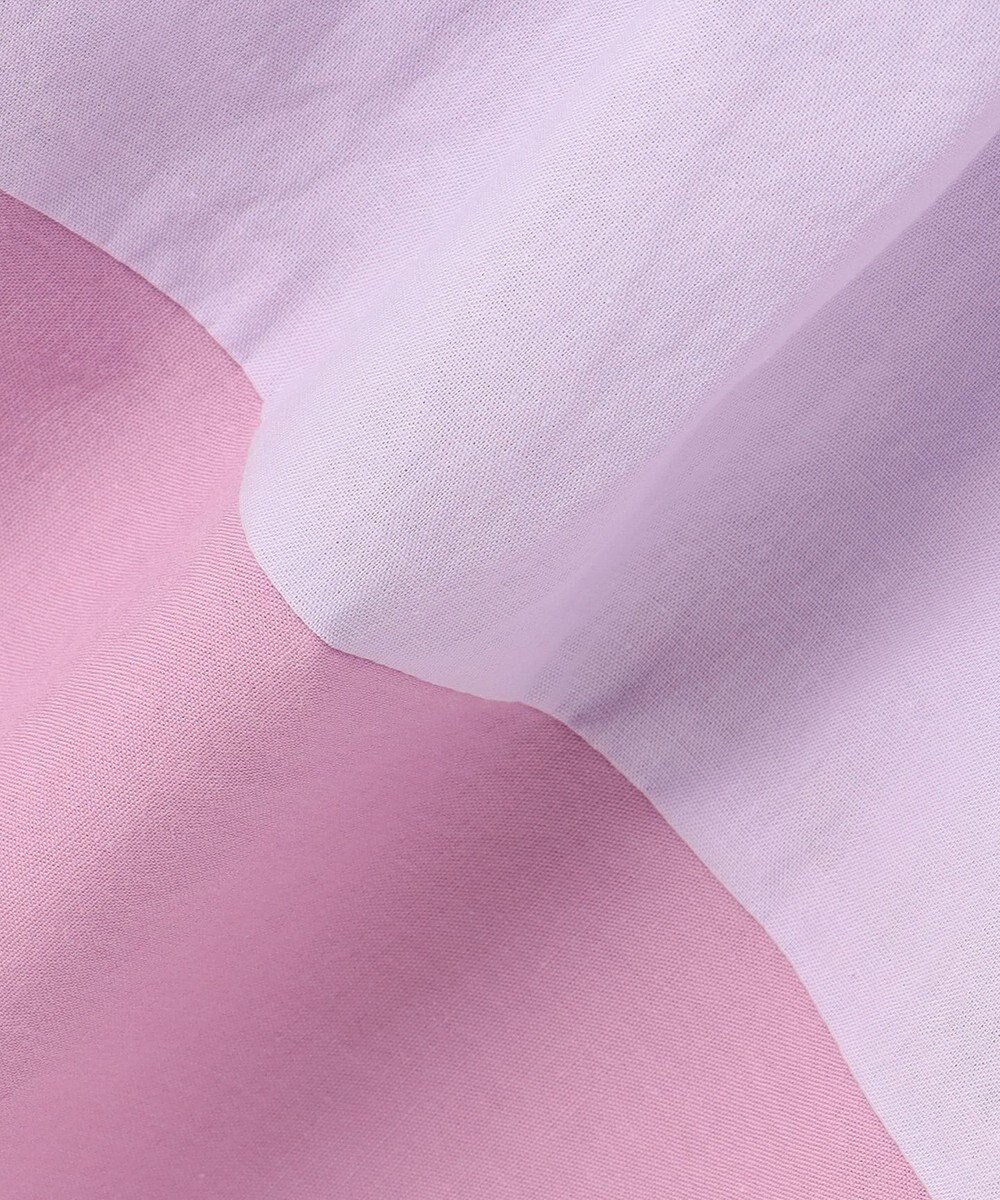 組曲 KIDS 【UVケア】【110-140㎝】バイカラー ワンピース 