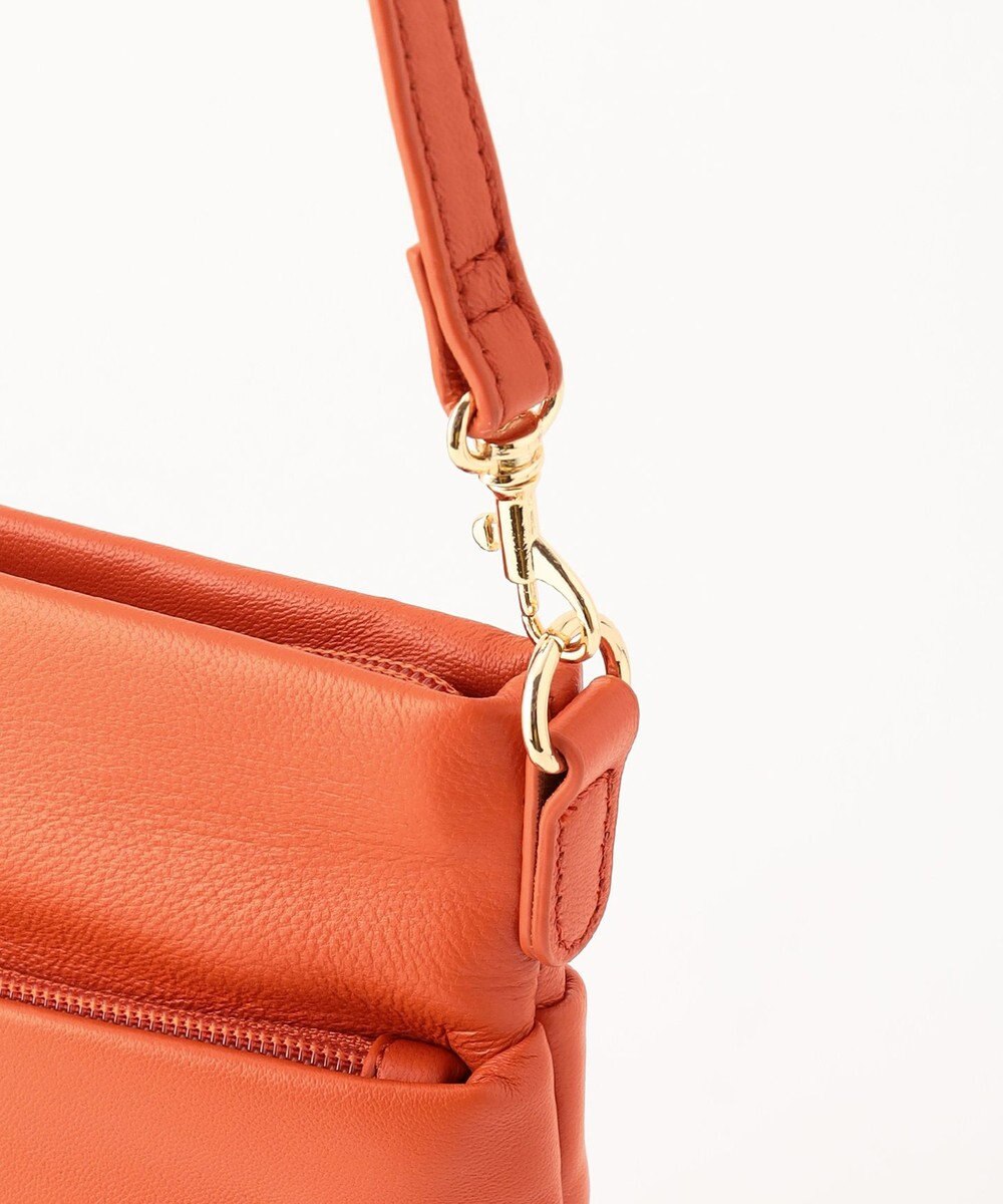 LA BAGAGERIE シープレザー　スクエアポシェット 