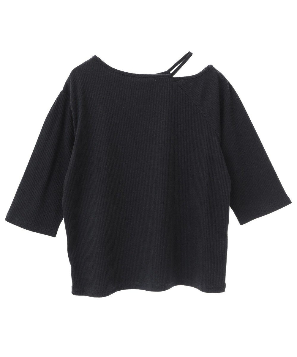 Green Parks ５分袖テレコリブプルオーバー 