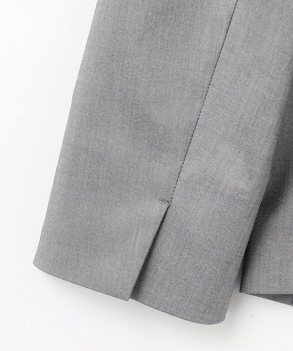 23区 【セットアップ対応/洗える】グロッシーコットンシャンブレー テーラード ジャケット 