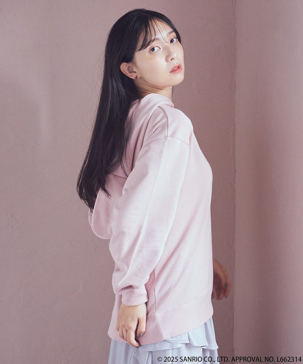 earth music&ecology マイメロディ＆クロミ／ｅａｒｔｈ　耳付きフーディー 