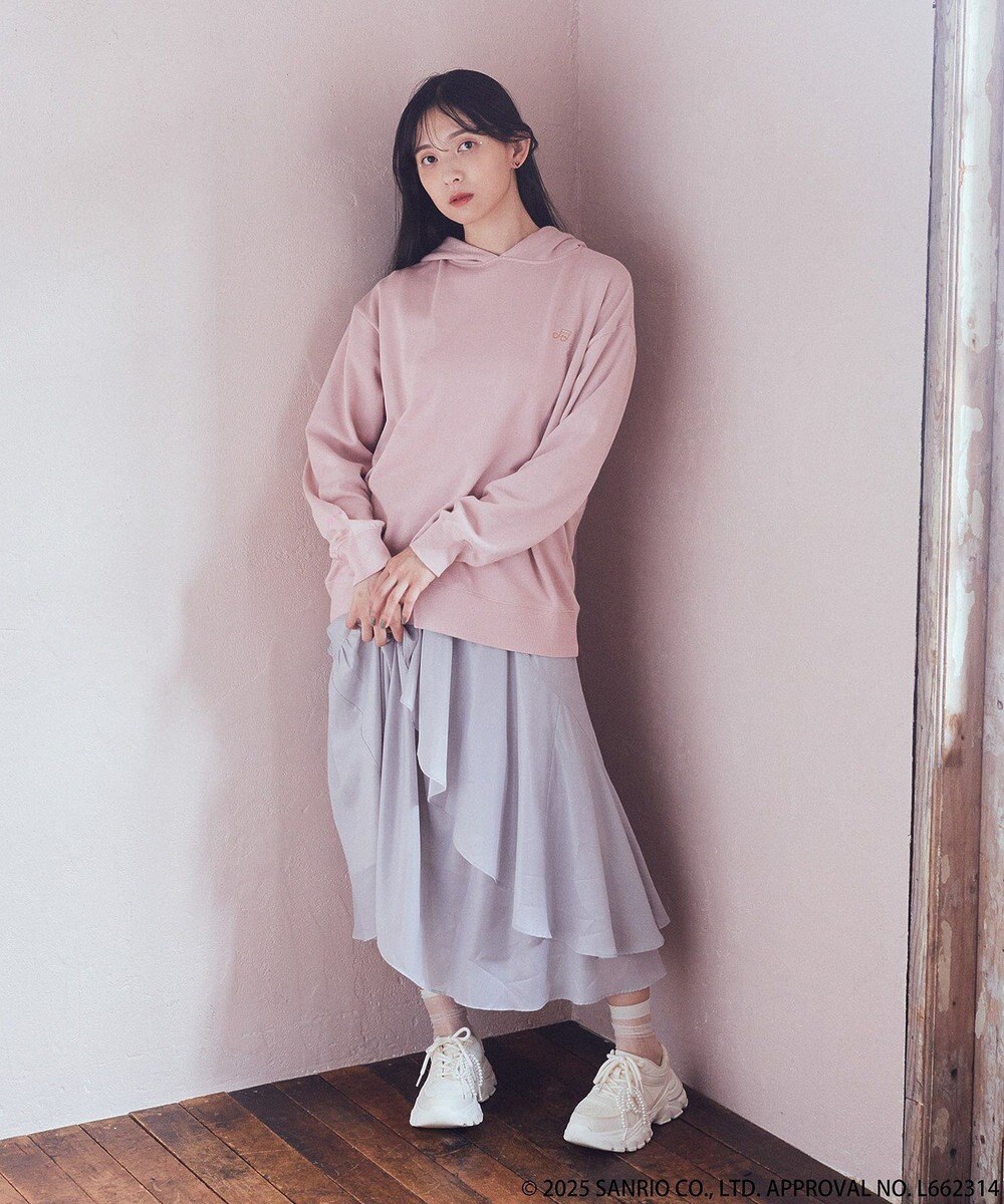 earth music&ecology マイメロディ＆クロミ／ｅａｒｔｈ　耳付きフーディー 