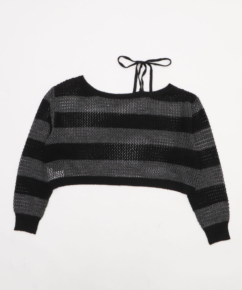 WEGO モヘアタッチ2WAYワンショルニット 