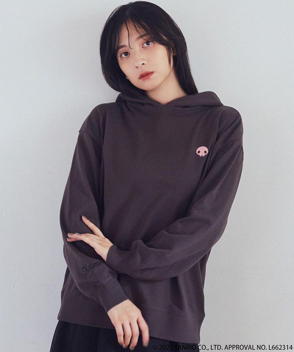 earth music&ecology マイメロディ＆クロミ／ｅａｒｔｈ　耳付きフーディー 