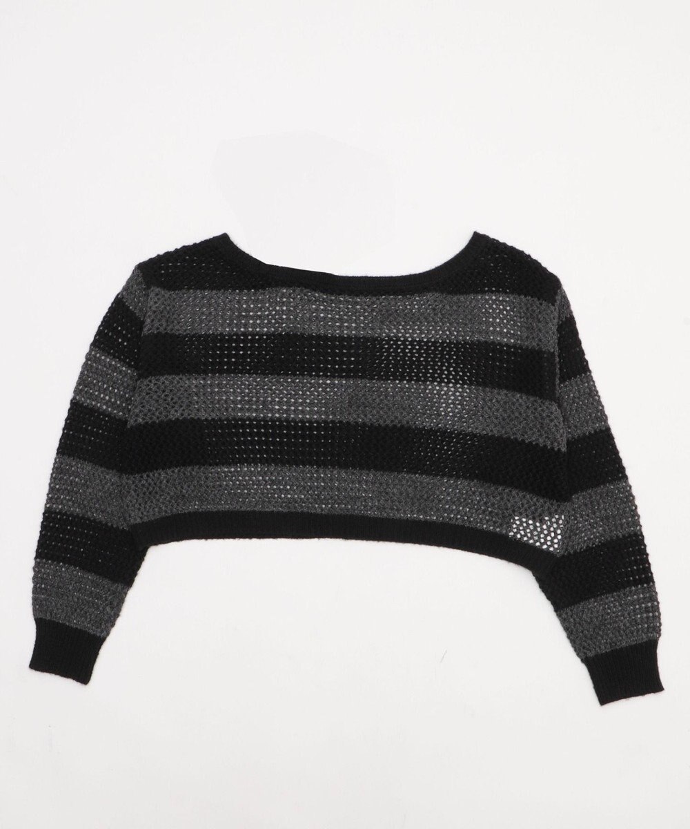 WEGO モヘアタッチ2WAYワンショルニット 