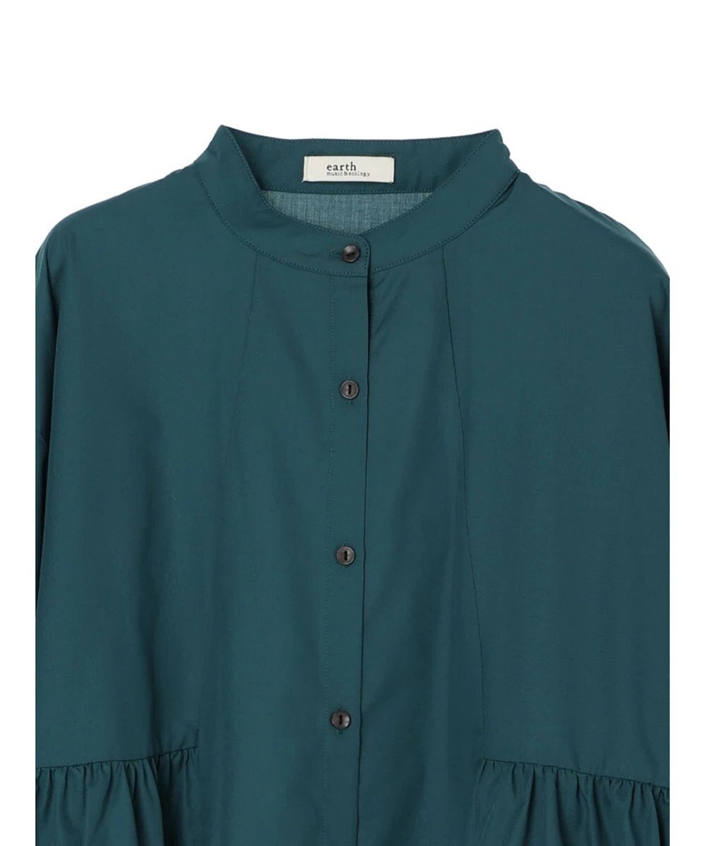 earth music&ecology サイドティアードチュニック 