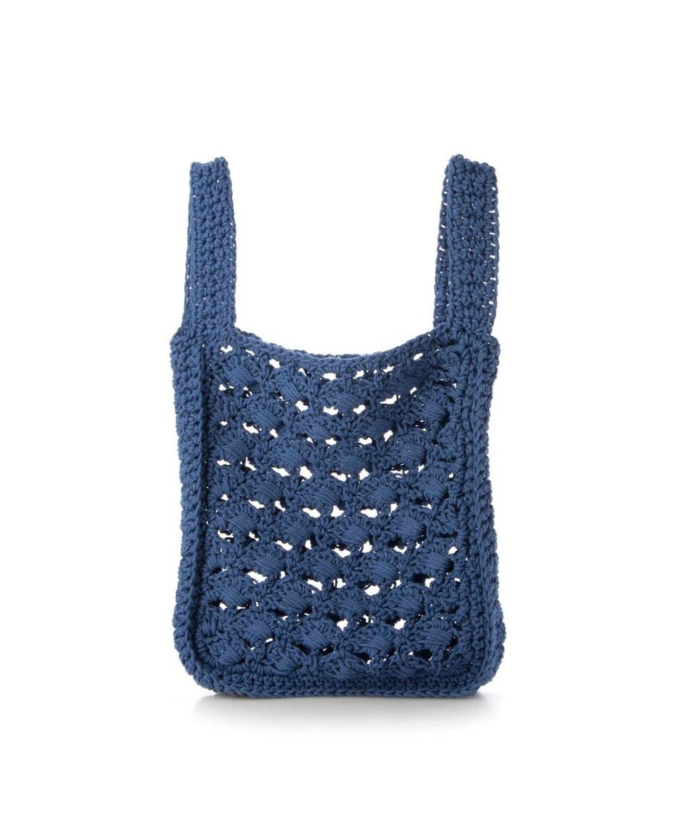 UNBILLION cachecache 柄編みショッパーミニトート 
