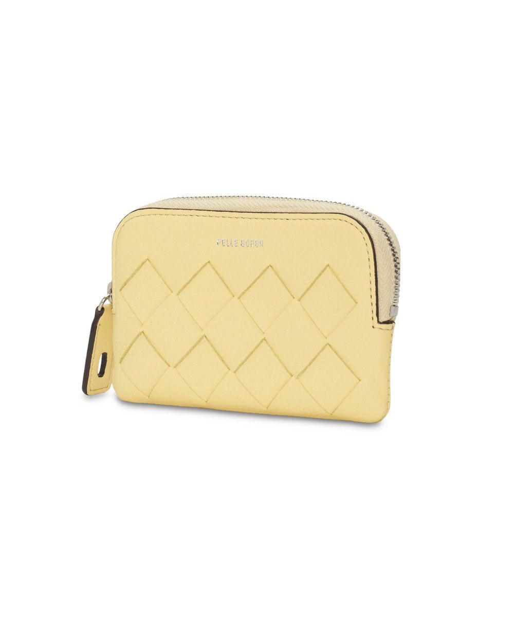 PELLE BORSA ラウンドファスナーキーポーチ Chrono Weave クロノウィーブ 5847 