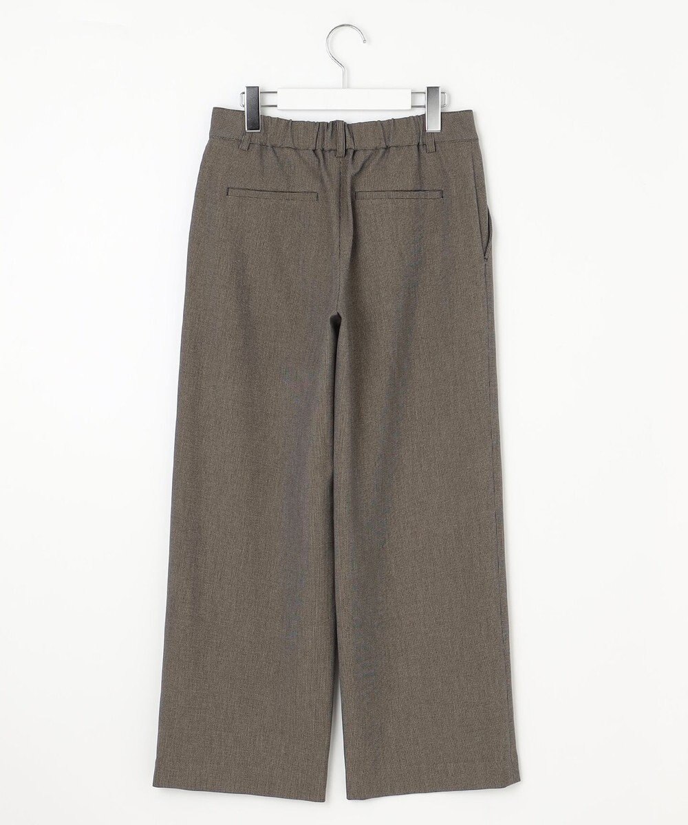 J.PRESS LADIES 【WEB限定カラーあり】T/Rアルガンシルク ワイド パンツ 