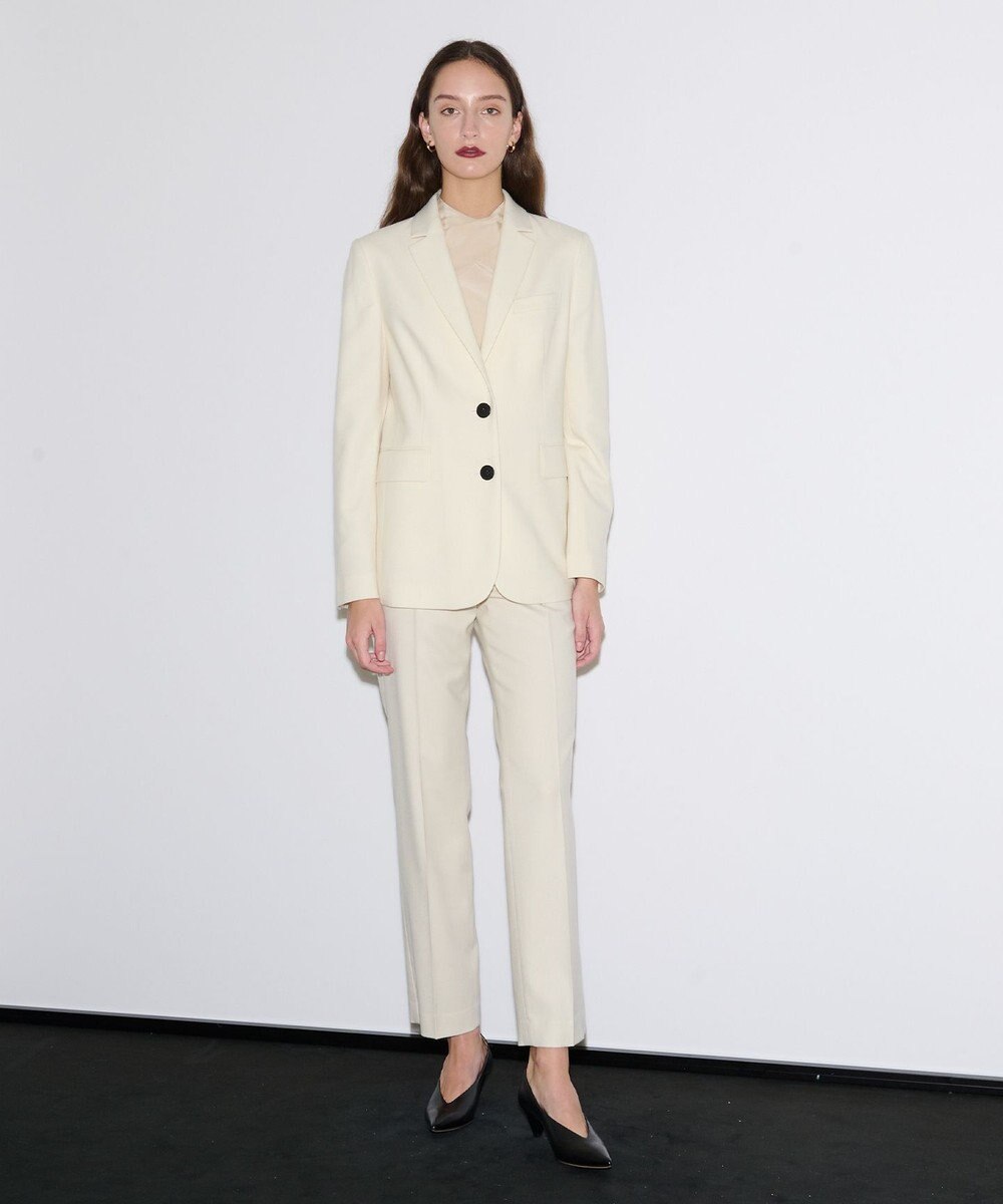 JOSEPH エアリーフランネル　ジャケット 