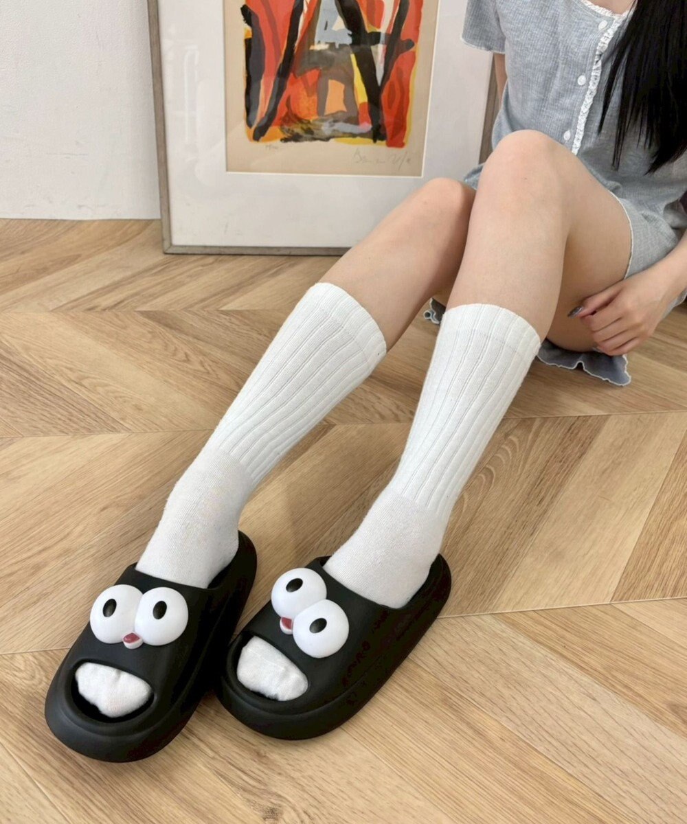 WEGO きょろきょろルームシューズ 