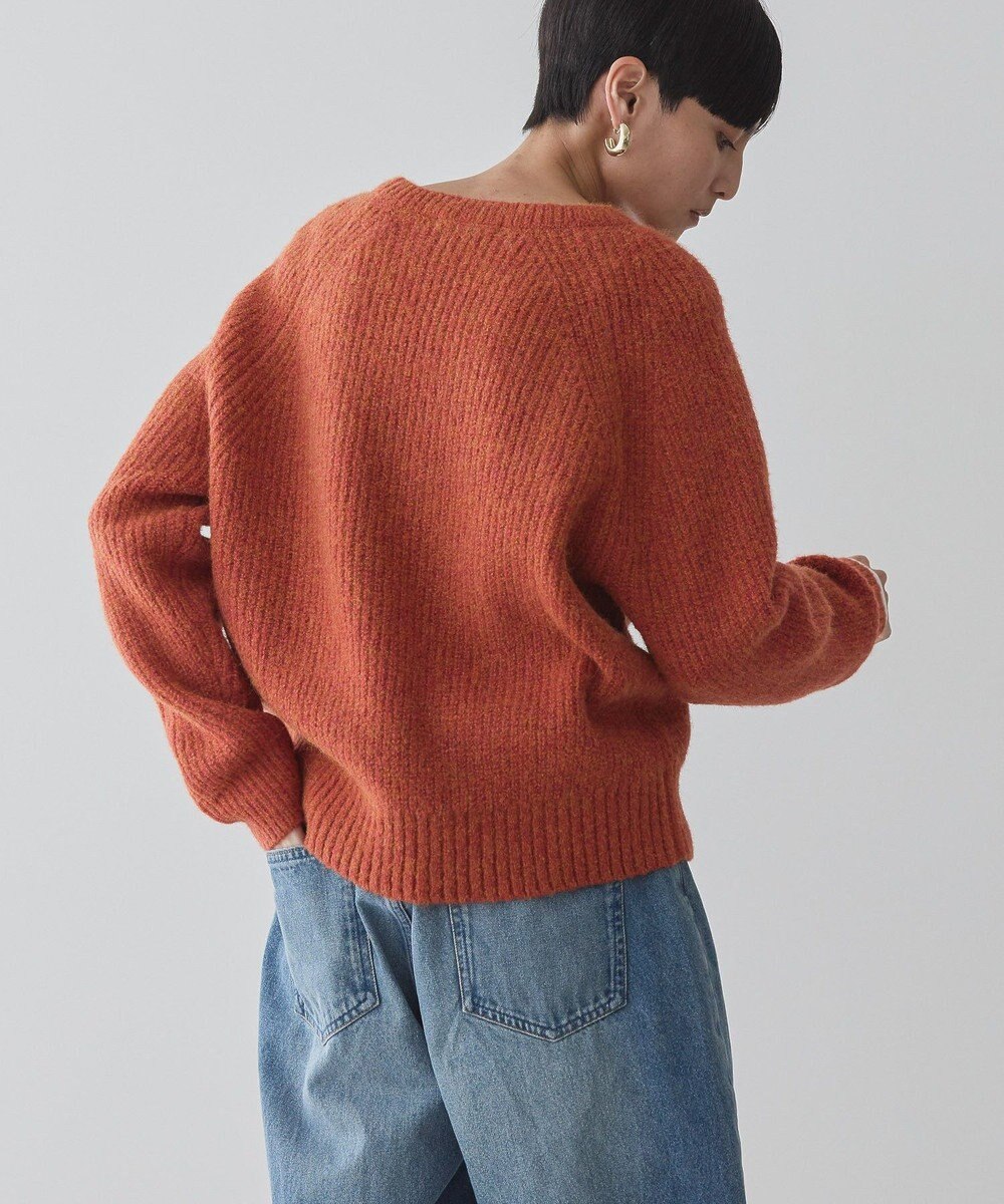 AMERICAN HOLIC Ｍｉｘヤーンラグランニットプルオーバー 