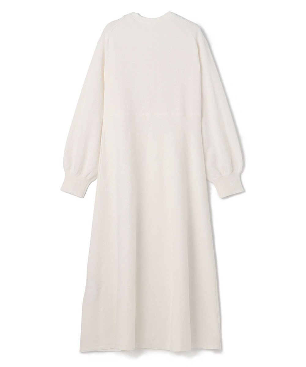 GRACE CONTINENTAL エスニック刺繍ニットワンピース 