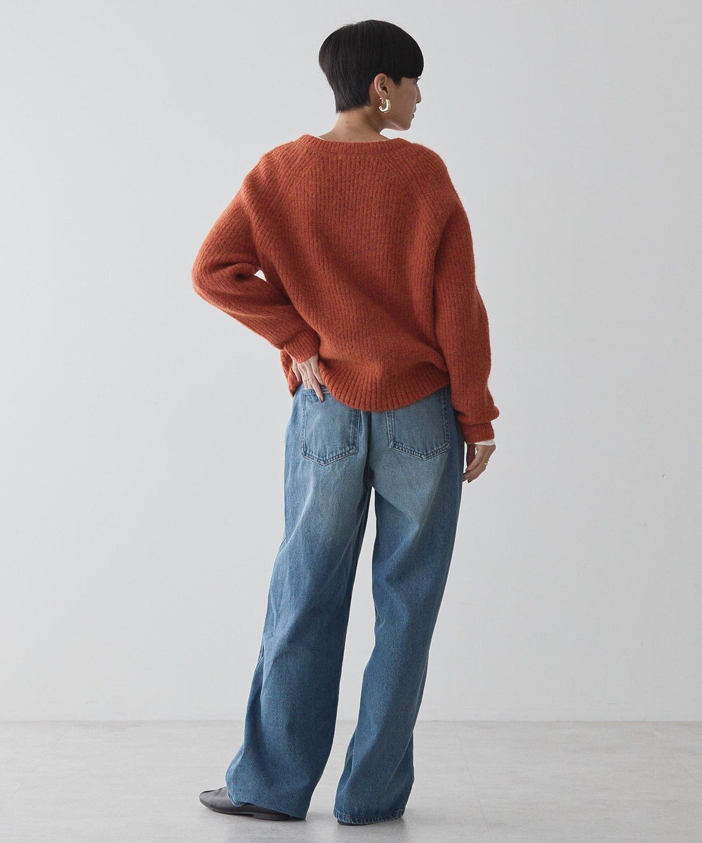 AMERICAN HOLIC Ｍｉｘヤーンラグランニットプルオーバー 