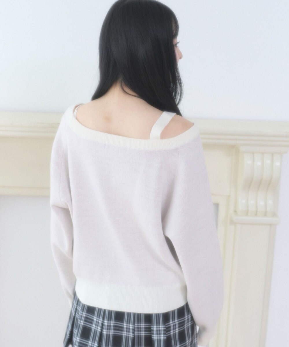 WEGO ハートワンショルニット 