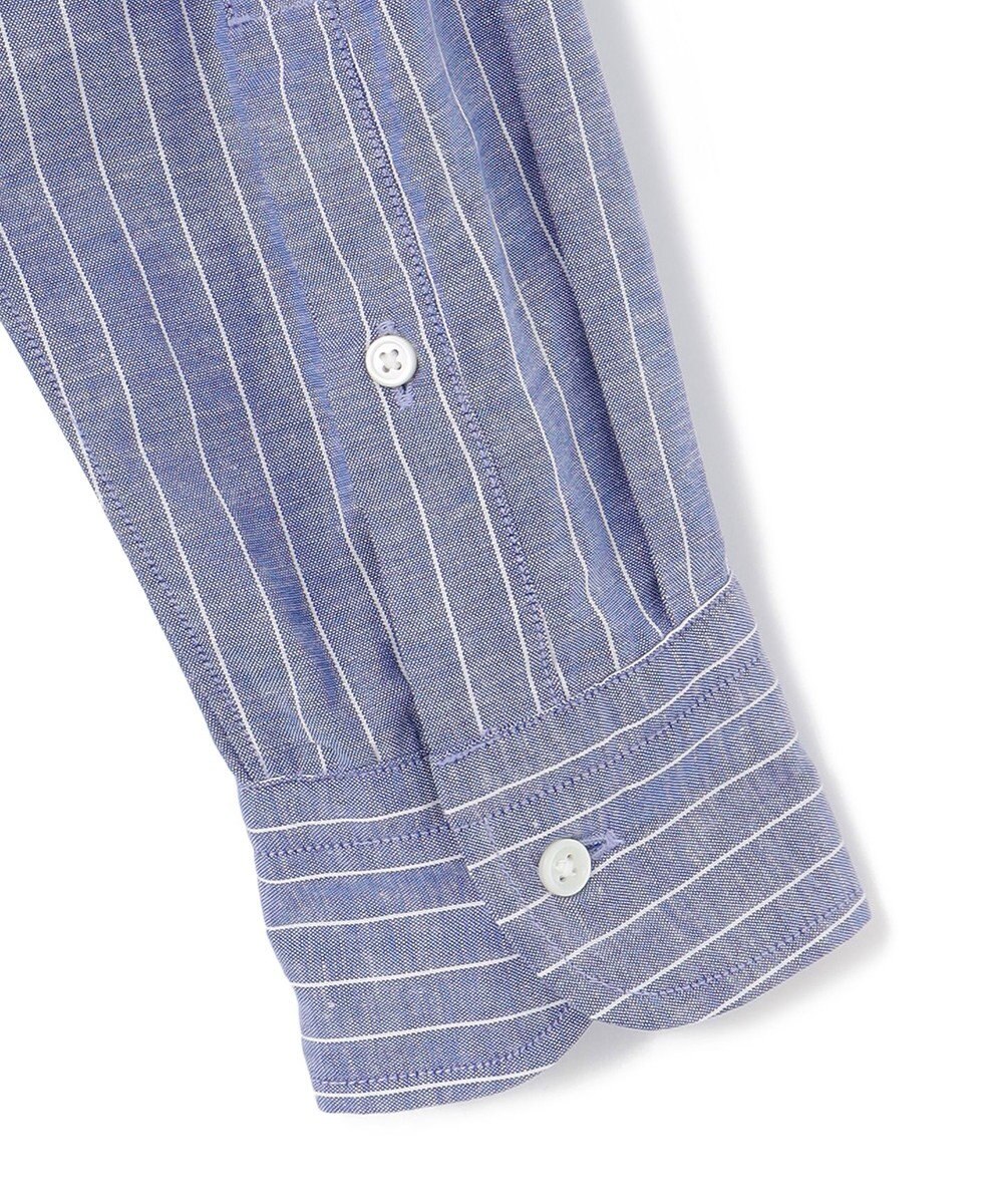 J.PRESS MEN 【WEB・一部店舗限定】コットンリネンストライプシャツ 
