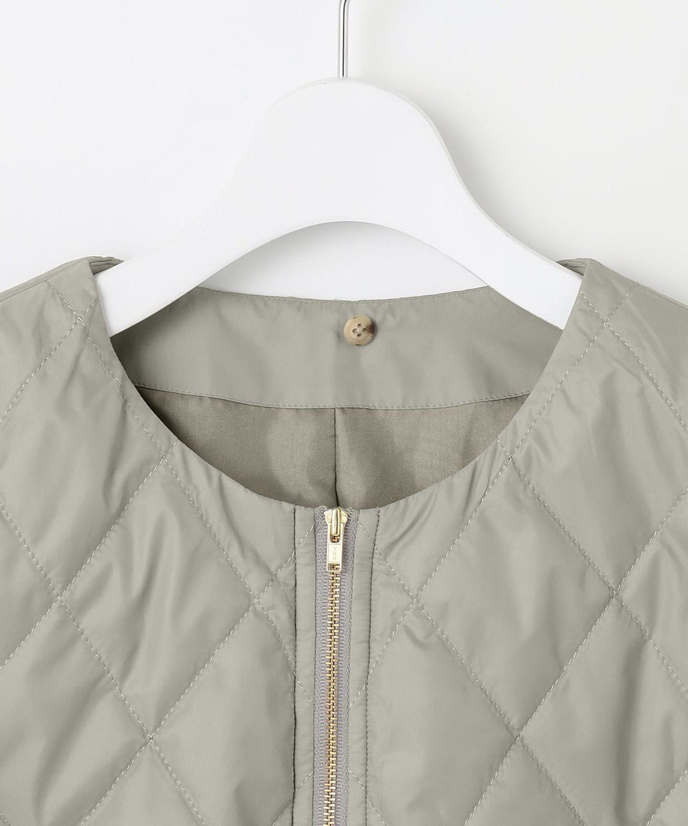 J.PRESS LADIES 【洗える】スパンライクナイロンタッサー フーデット コート 