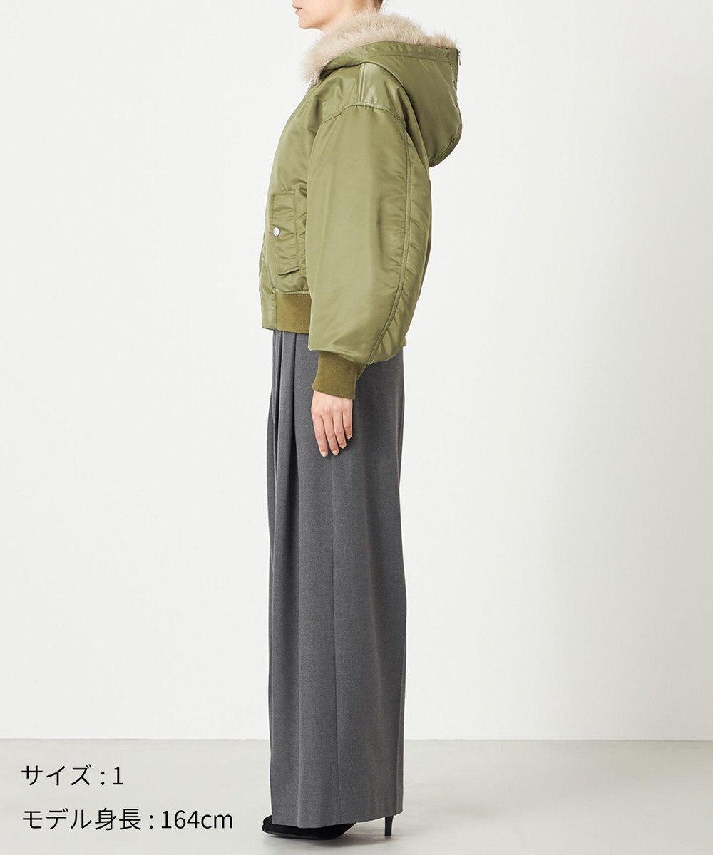 NAVE 【Nave】ファーカラーMA-1 