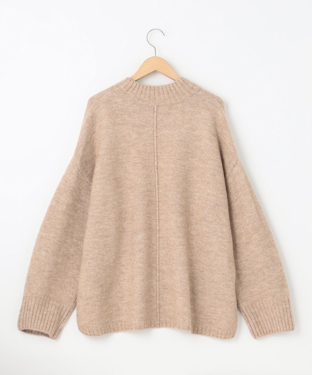 SHARE PARK LADIES スフレヤーンモックネックニット 