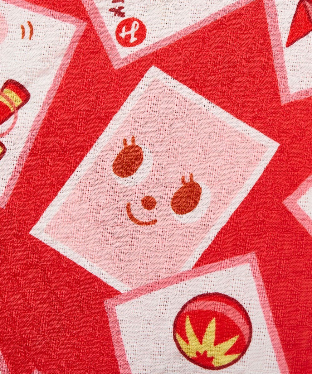 MIKI HOUSE HOT BISCUITS 【ミキハウス】【80-150cm】甚平スーツ 