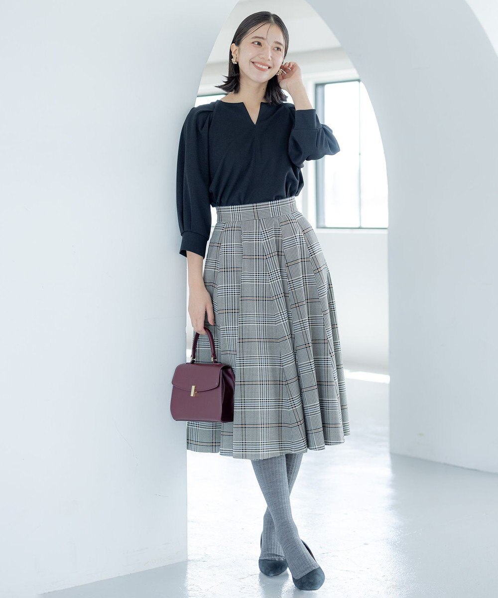 組曲 タックスリーブカルゼ カットソー 