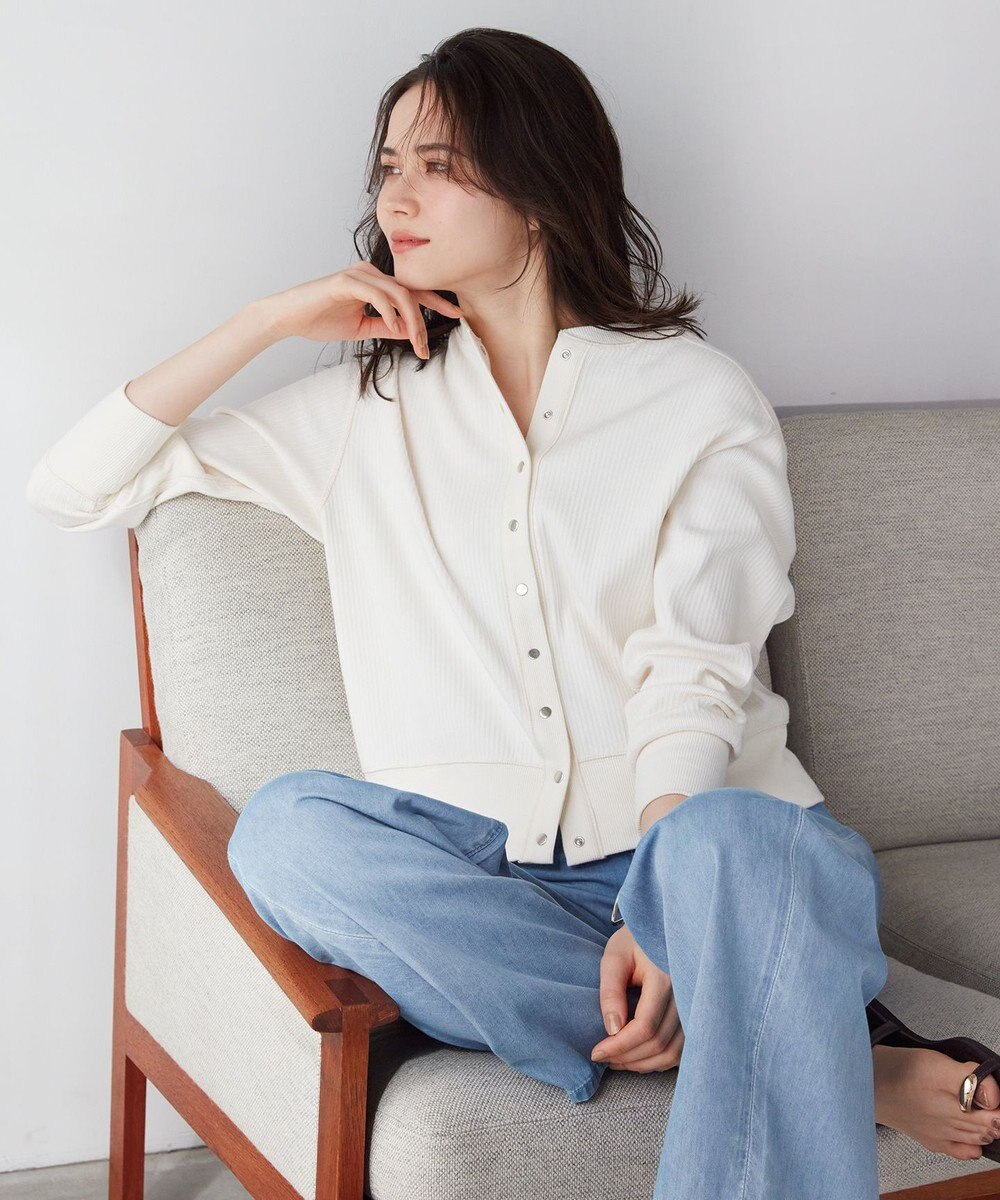 23区 【WEB限定/洗える】23区DENIM ライトダンガリー ワイドパンツ 