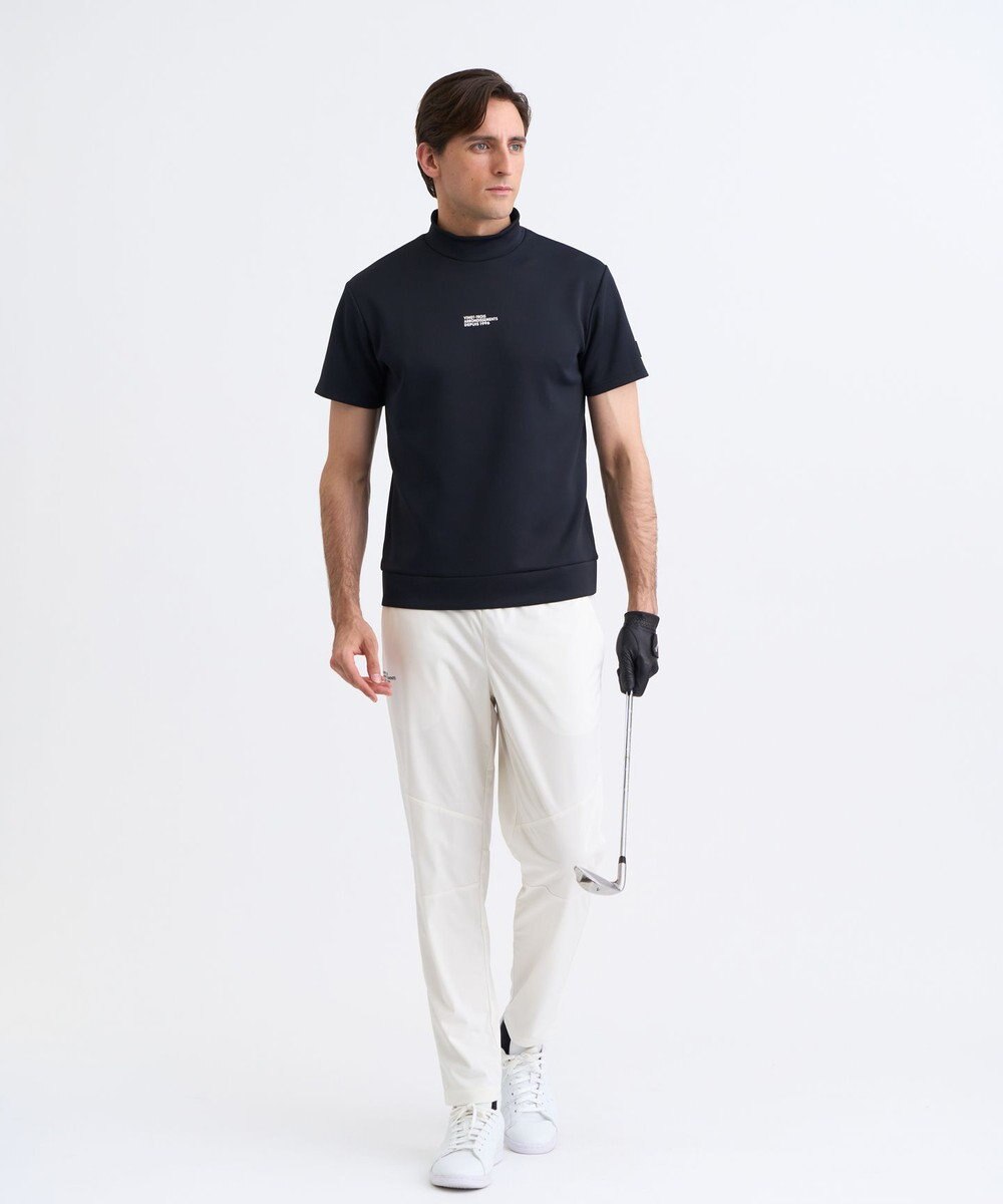 23区GOLF 【MEN】ライトダンボールストレッチモックネック 