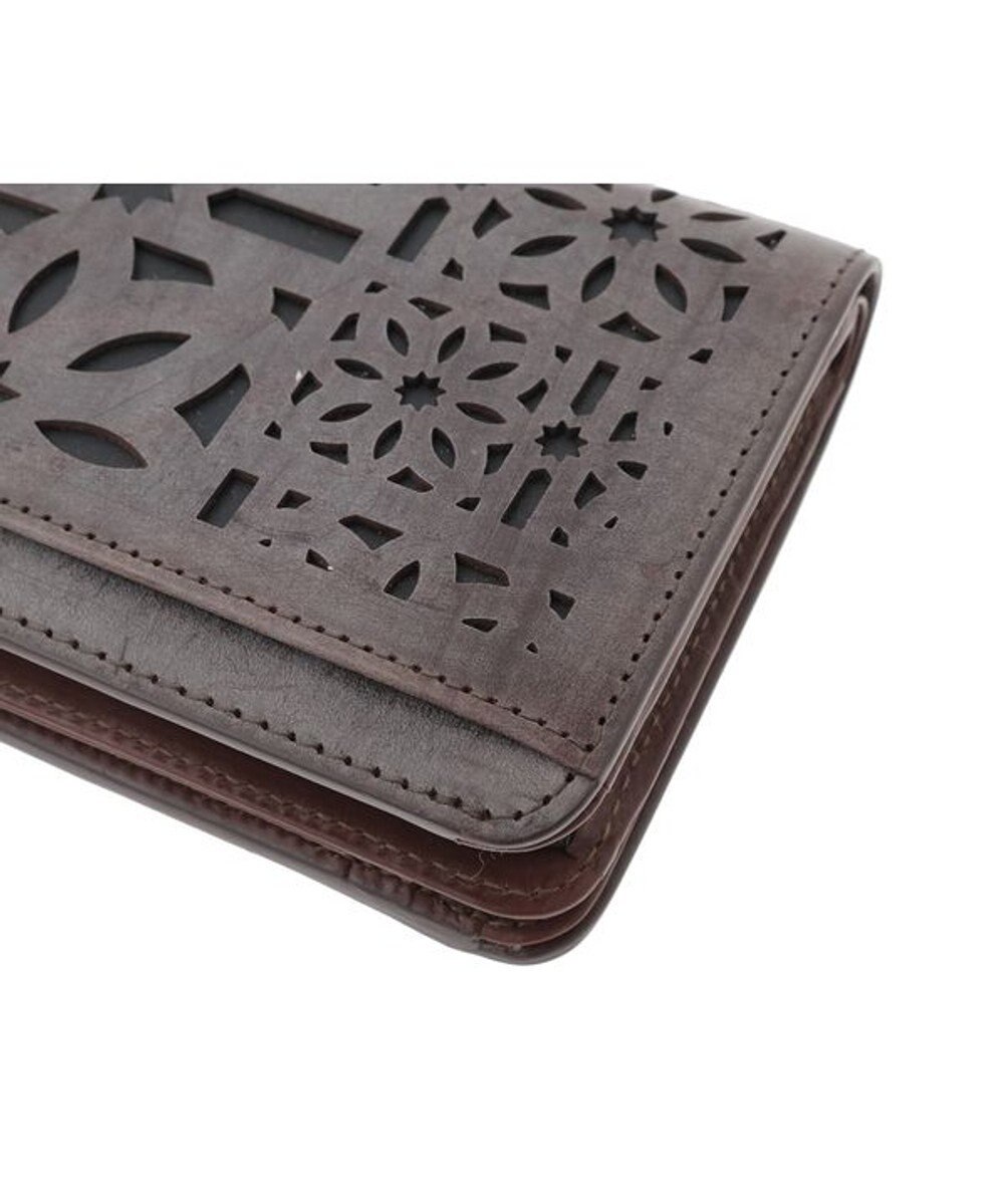 genten マルチカットワークミニ　二つ折り財布 