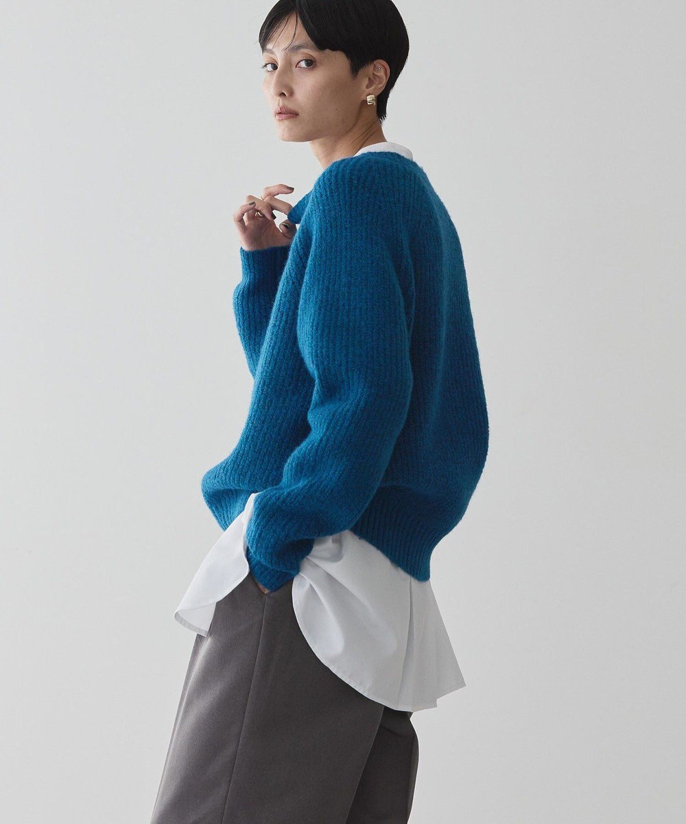 AMERICAN HOLIC Ｍｉｘヤーンラグランニットプルオーバー 