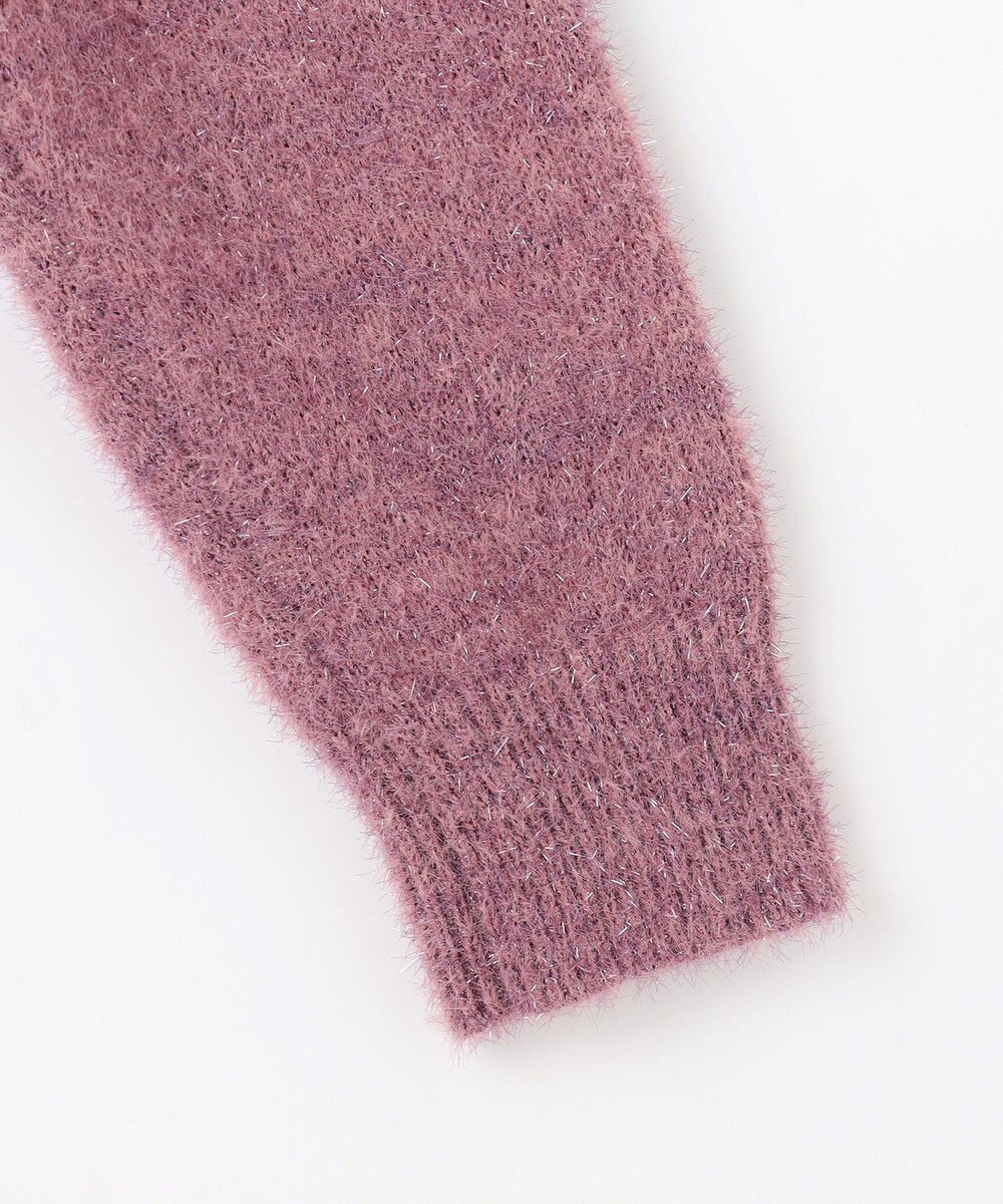 ANY SIS 【前後着用可】スパークルシャギー カーディガン 