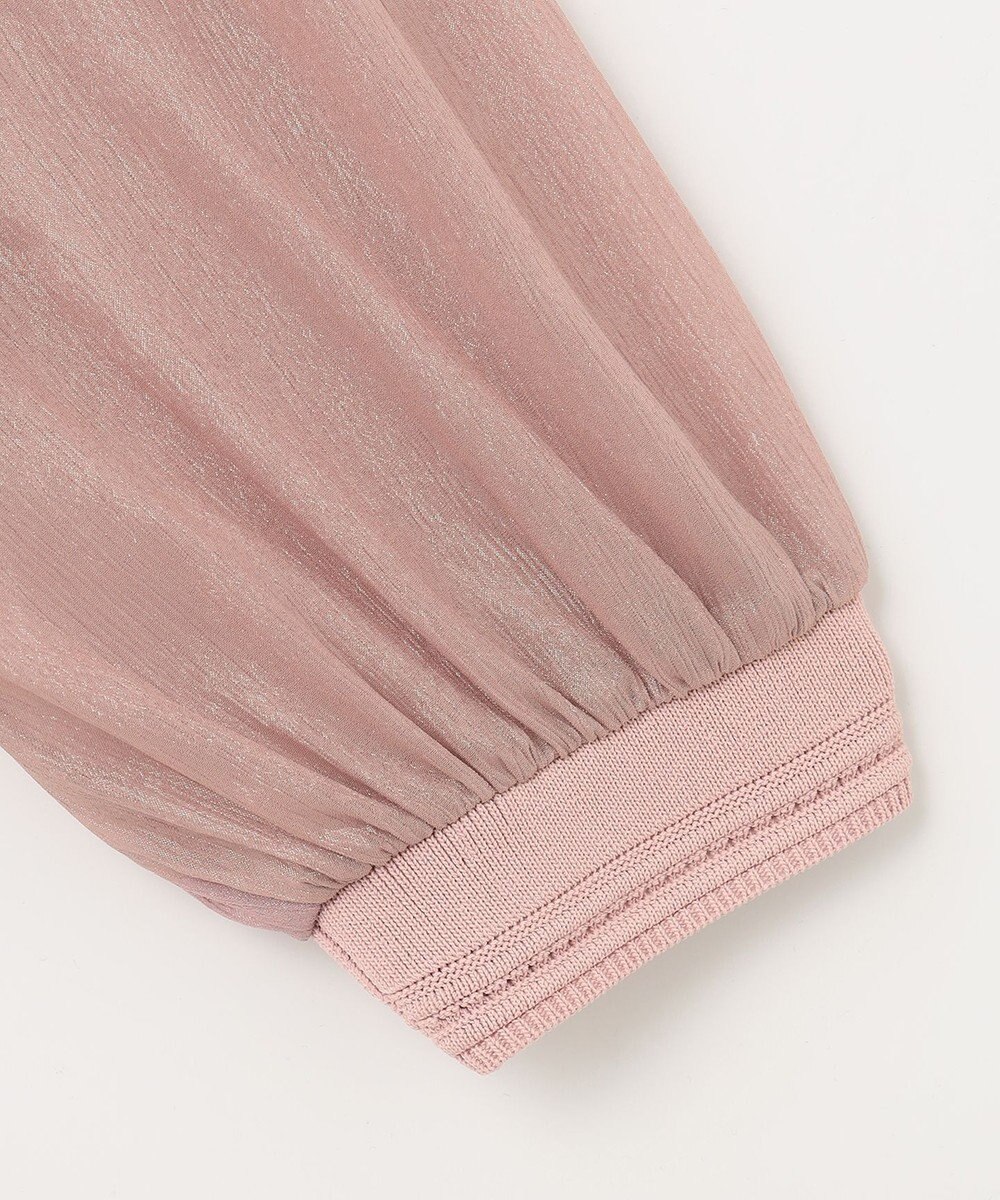 ANY SIS 【洗える】シアースリーブコンビ ニット 