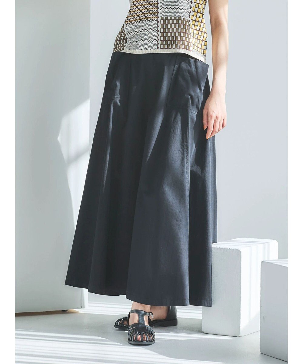 Green Parks ■ＥＳＣＡＲ　サイドポケットギャザースカート 