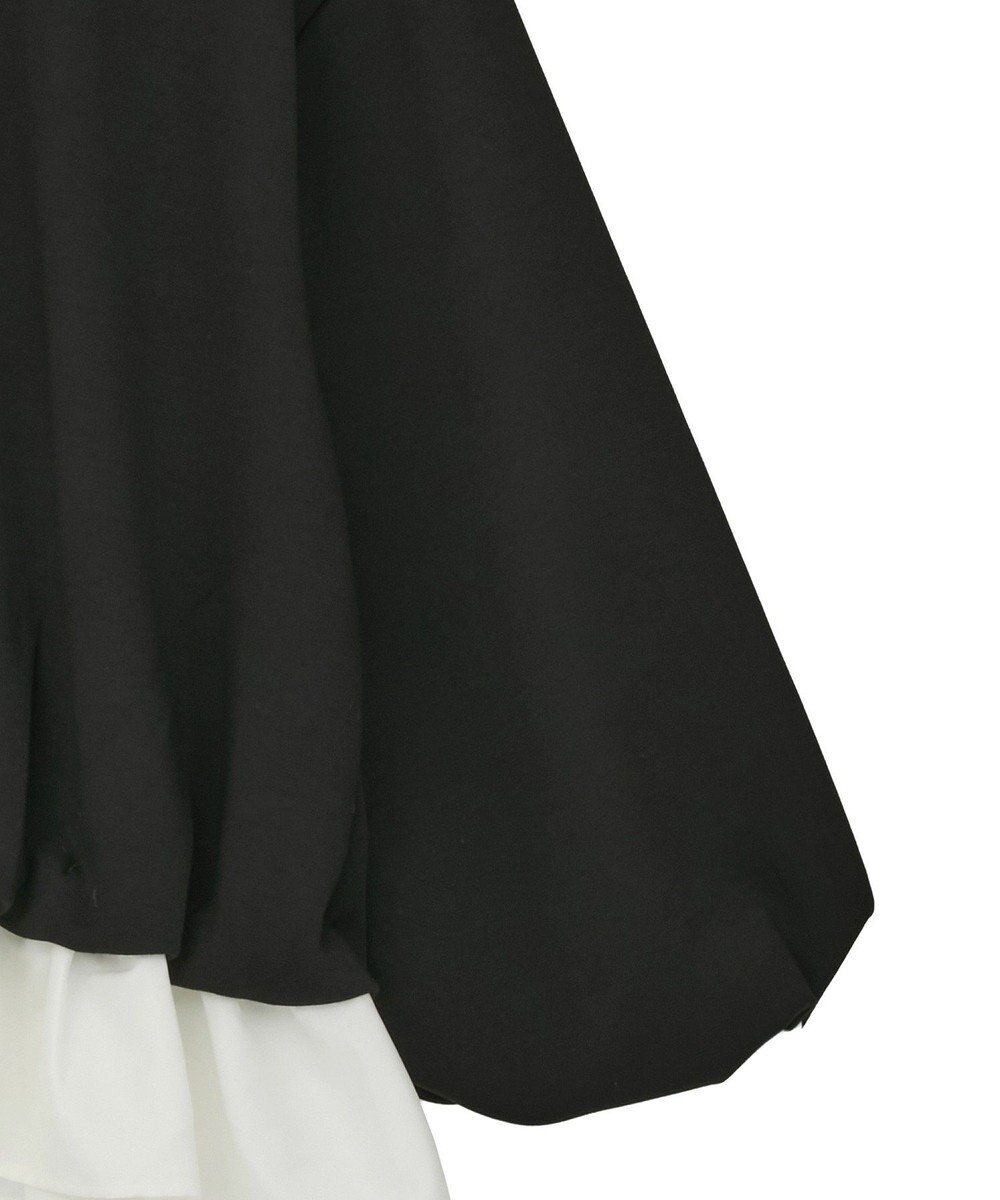 earth music&ecology フリルヘムドッキングプルオーバー 