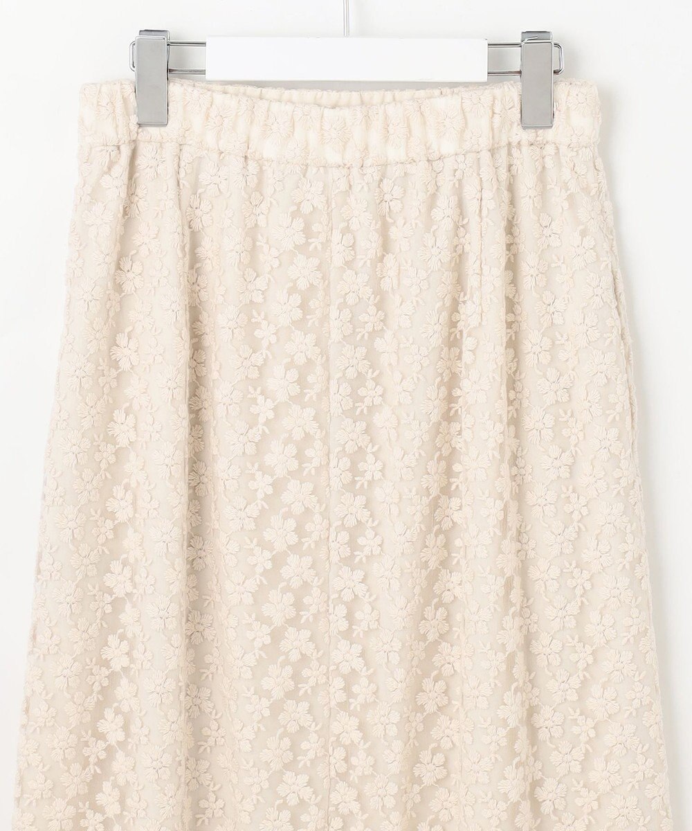 自由区 【カトリエムブーケ】Fleurs flottantes フラワーモチーフスカート 