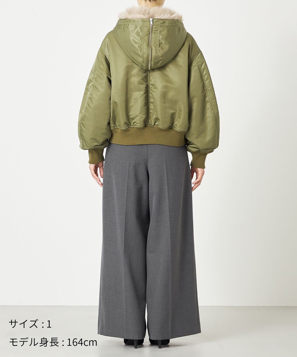 NAVE 【Nave】ファーカラーMA-1 