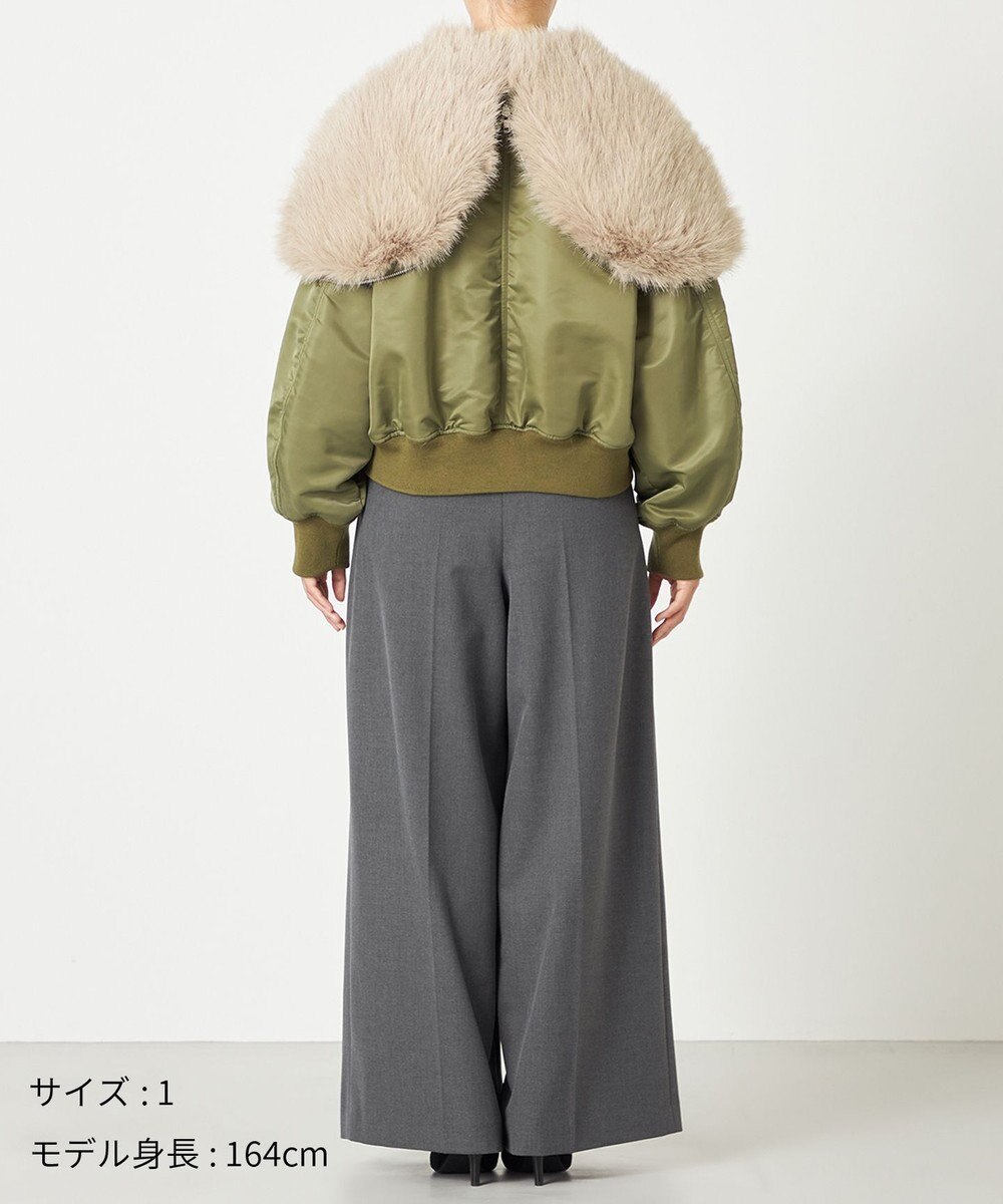 NAVE 【Nave】ファーカラーMA-1 